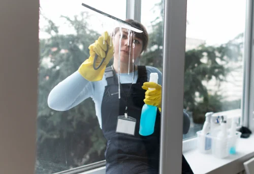 Nettoyage de vitres intérieures et extérieures à Orleix